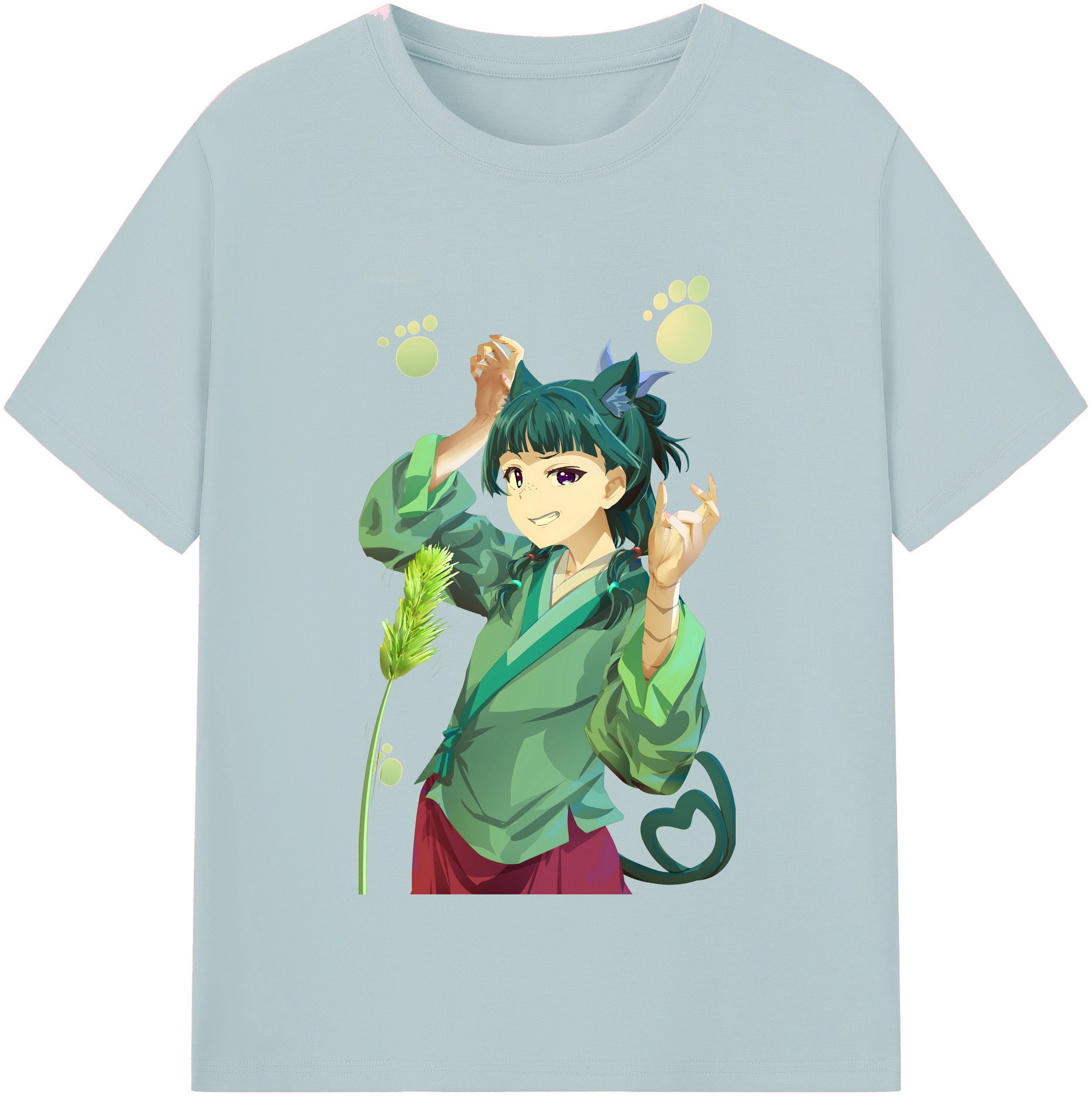 （画像用） 薬屋のひとりごと The Apothecary Diaries 綿100％半袖Tシャツ（フロントプリント）
